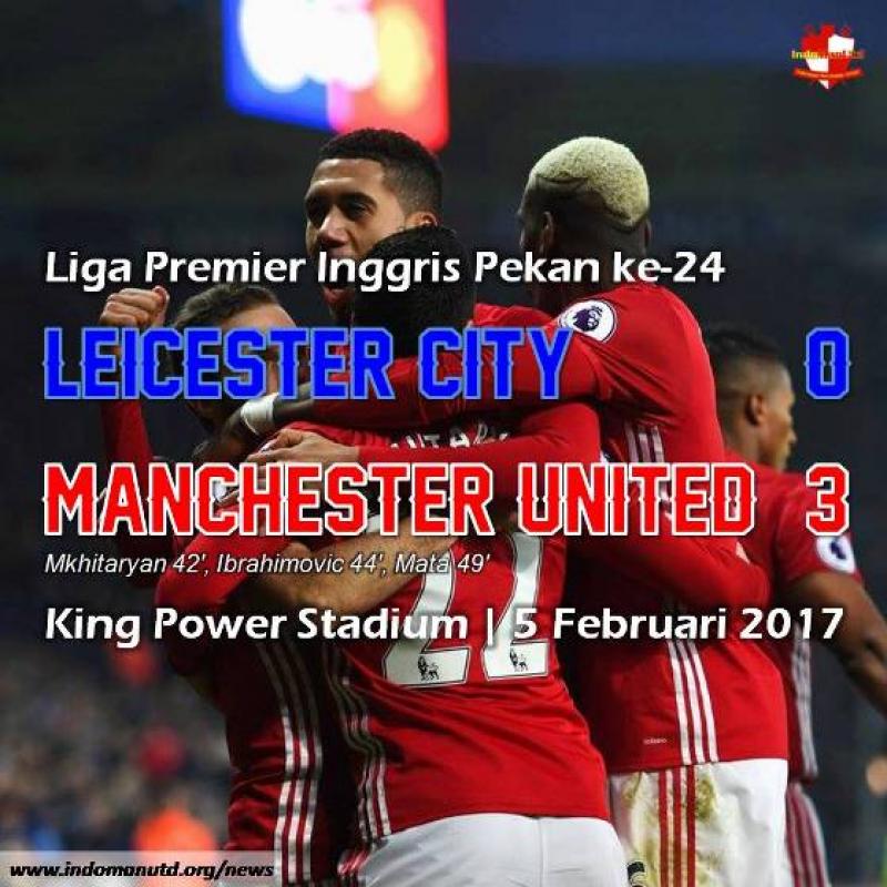 Review: Leicester City 0-3 Manchester United